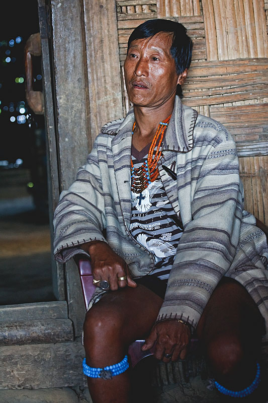  The chief (Angh) of Shangnyu Village